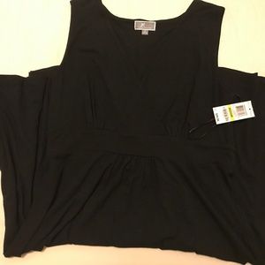 JM Collection - Black Tank Top Dress